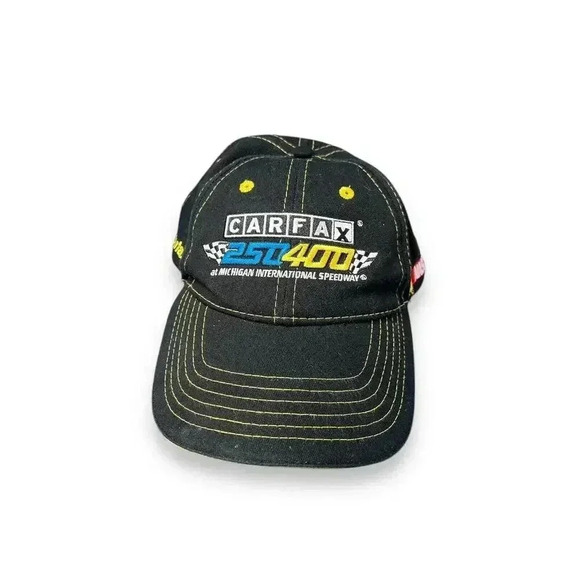Nascar Hat Cap Strap Back Carfax 250 400  Michigan INTERNATIONAL SPEEDWAY - Picture 1 of 6
